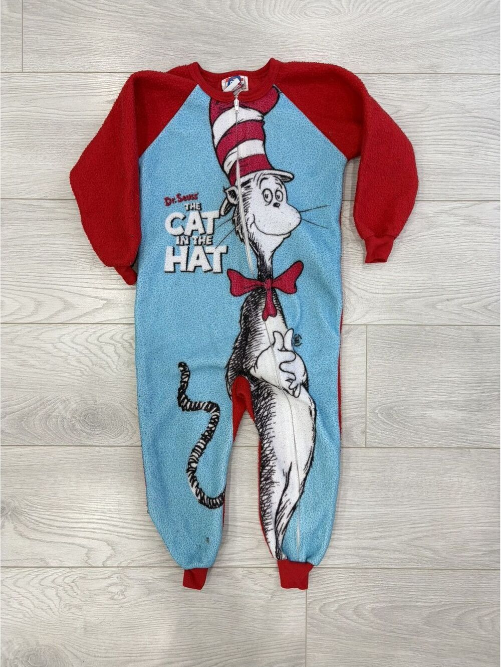 Vintage Dr Seuss Cat In The Hat Kids Baby Toddler Romper 4t